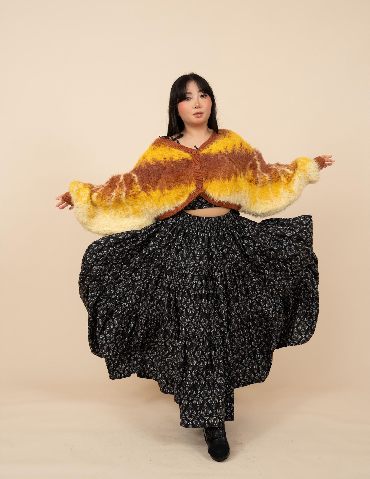 Flannel Moth Cropped Cardigan (Next Restock January 2026)