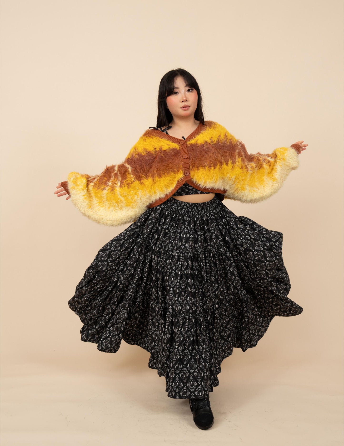 Flannel Moth Cropped Cardigan (Next Restock January 2026)