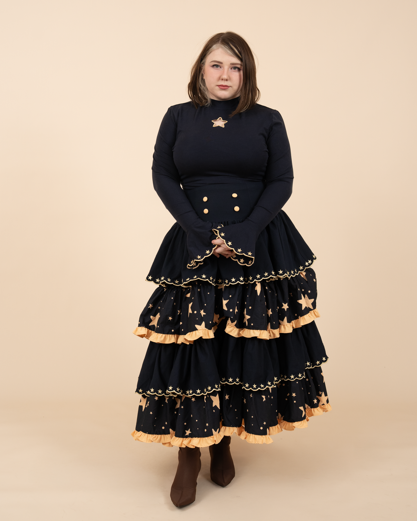 Starry Night Layered Skirt