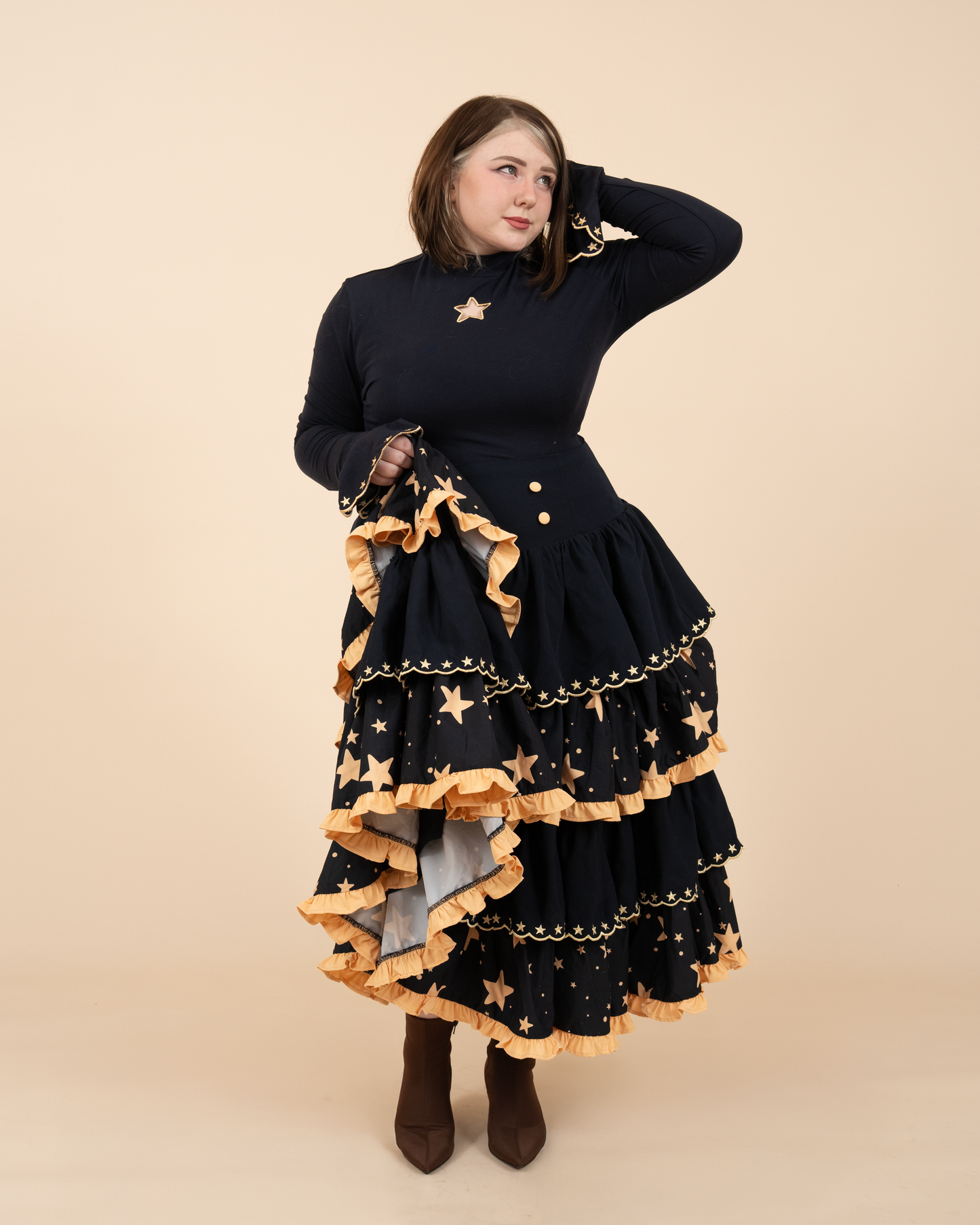 Starry Night Layered Skirt