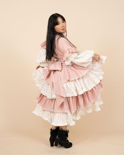 (Pre-Order) Tea & Roses Layered Skirt (Estimated Shipping Date April 15th)