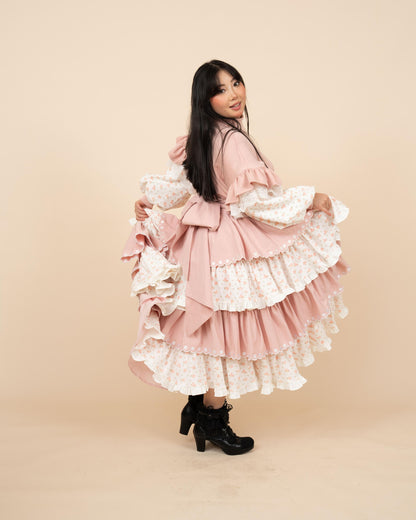(Pre-Order) Tea & Roses Layered Skirt (Estimated Shipping Date April 15th)