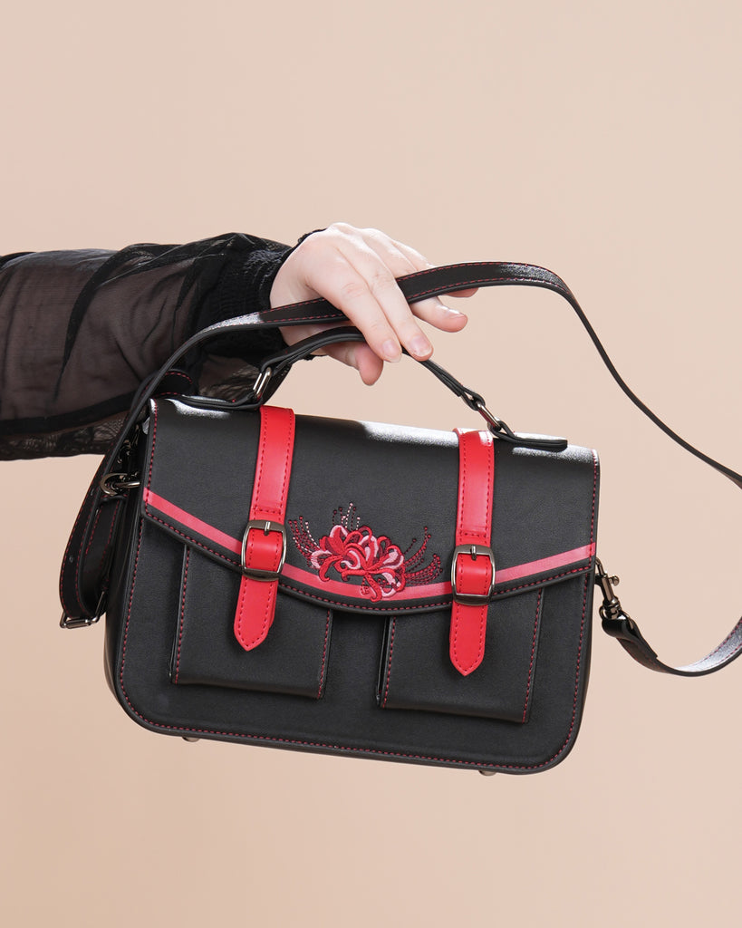 Higanbana (Spider Lily) Mini Messenger Bag