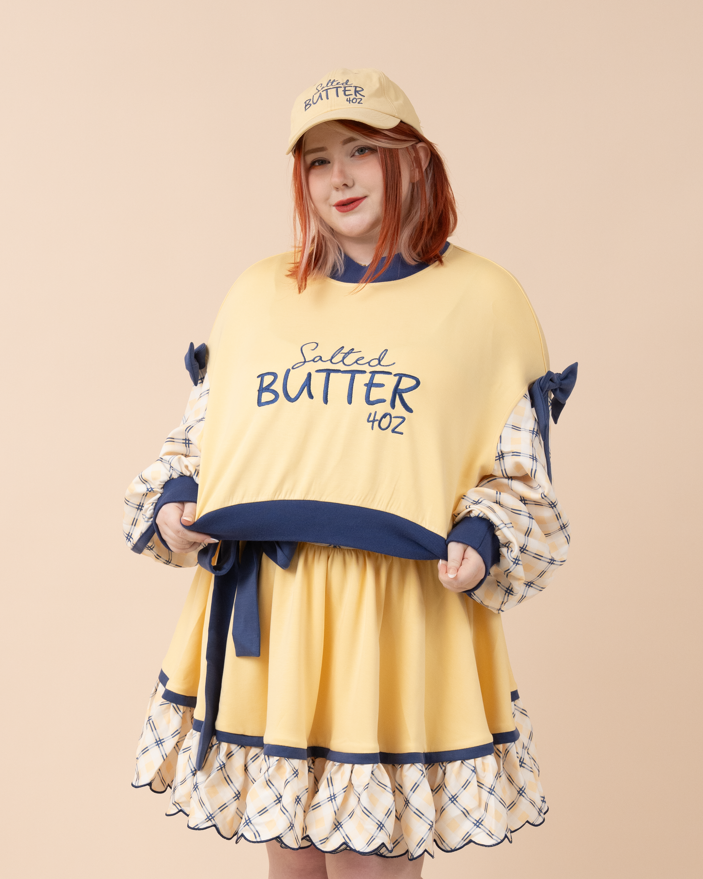 (Pre-Order) Cropped Butter Sweater (Estimated Shipping Date September 30th)