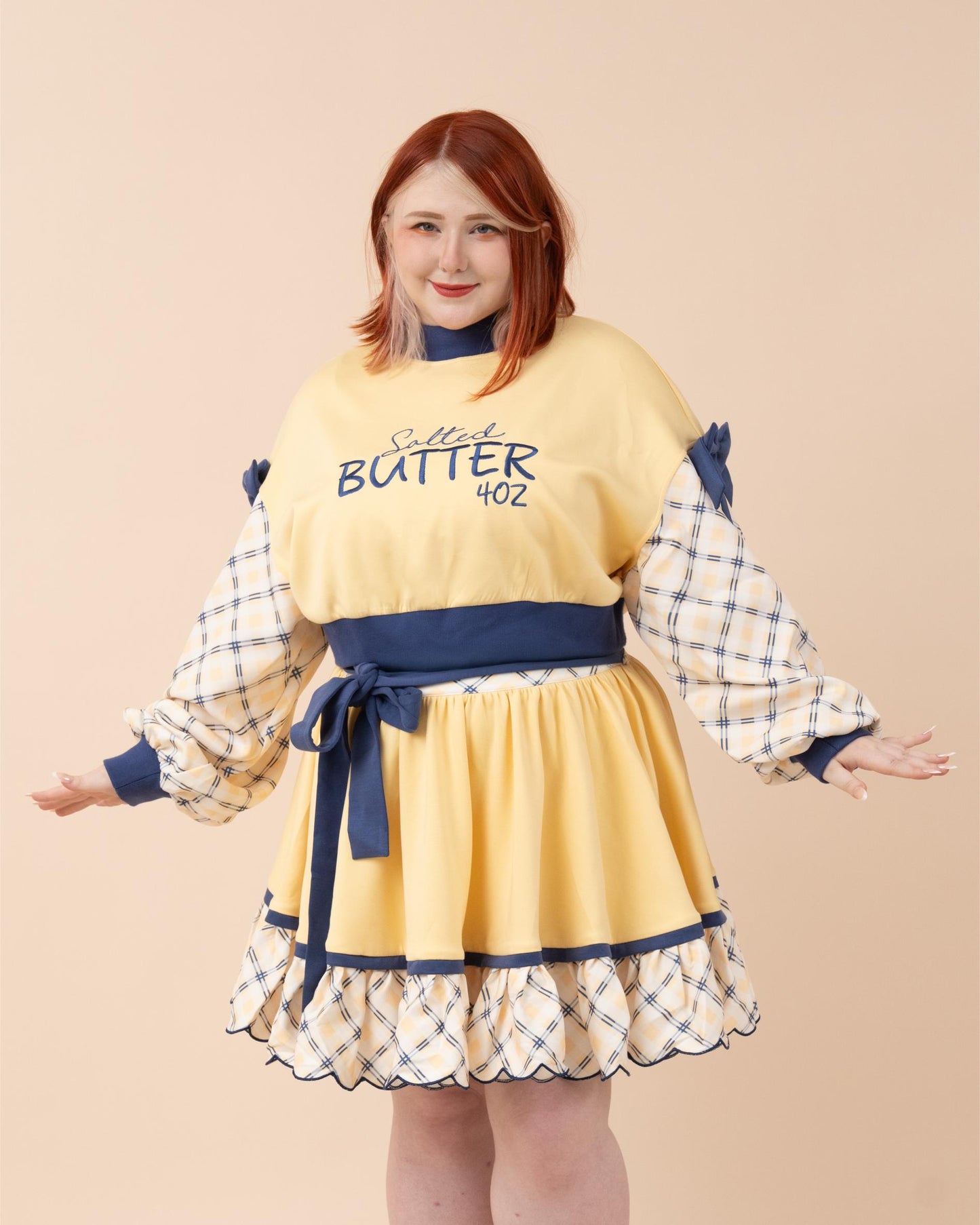 (Pre-Order) Cropped Butter Sweater (Estimated Shipping Date September 30th)