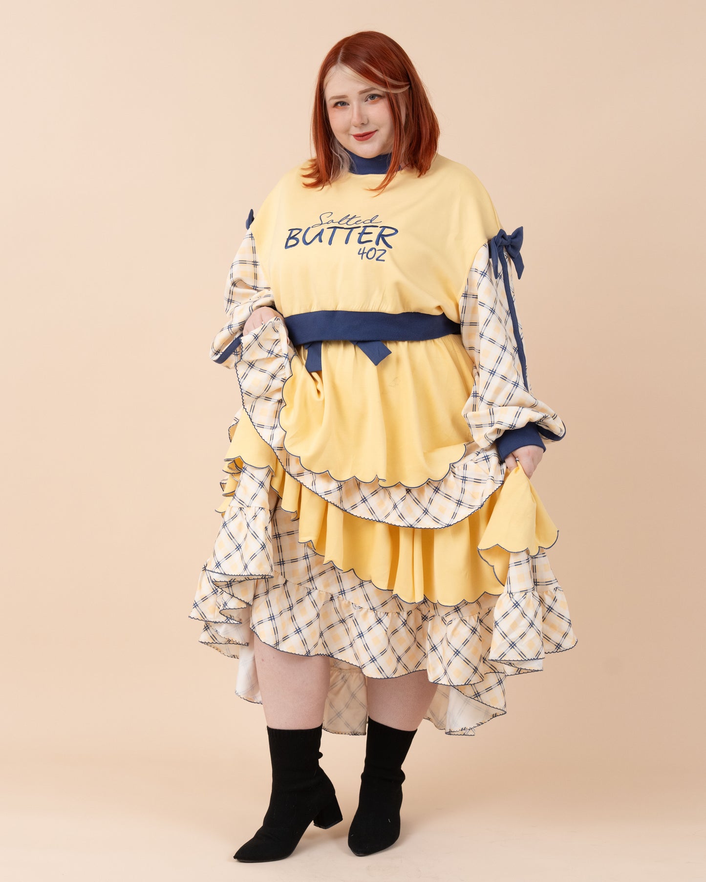 (Pre-Order) Layered Butter Skirt (Estimated Shipping Date September 30th)
