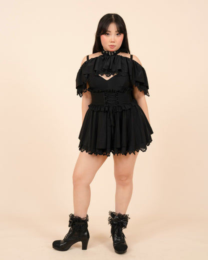 (Pre-Order CLOSED) Goth Swim Skirt (Estimated Shipping: December 25th, 2025)