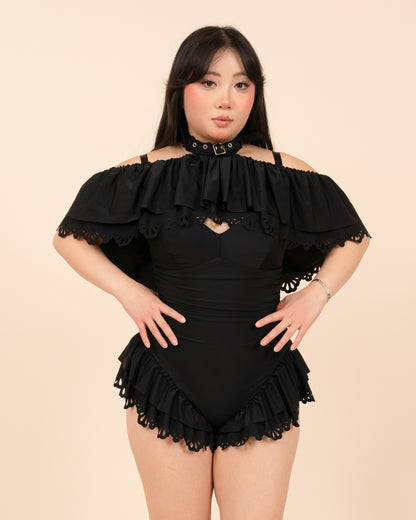 (Pre-Order CLOSED) Goth Swimsuit (SWIMSUIT ONLY) (Estimated Shipping: December 25th, 2025)