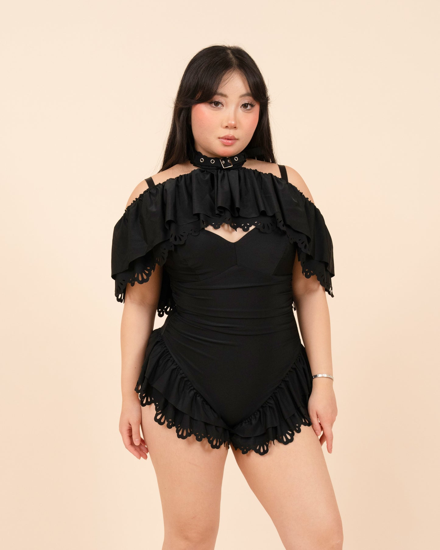 (Pre-Order CLOSED) Goth Swimsuit (SWIMSUIT ONLY) (Estimated Shipping: December 25th, 2025)