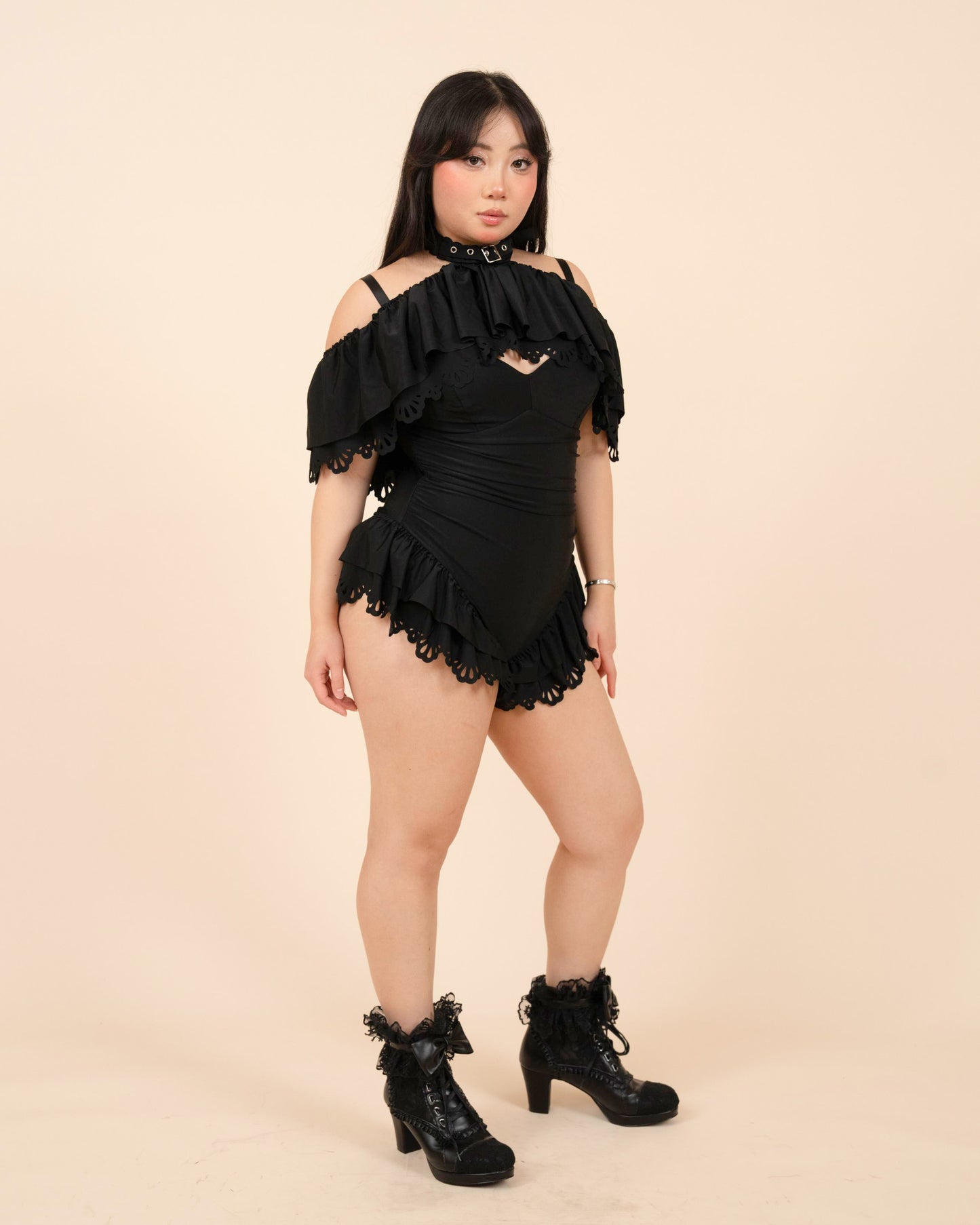 (Pre-Order CLOSED) Goth Swimsuit (SWIMSUIT ONLY) (Estimated Shipping: December 25th, 2025)