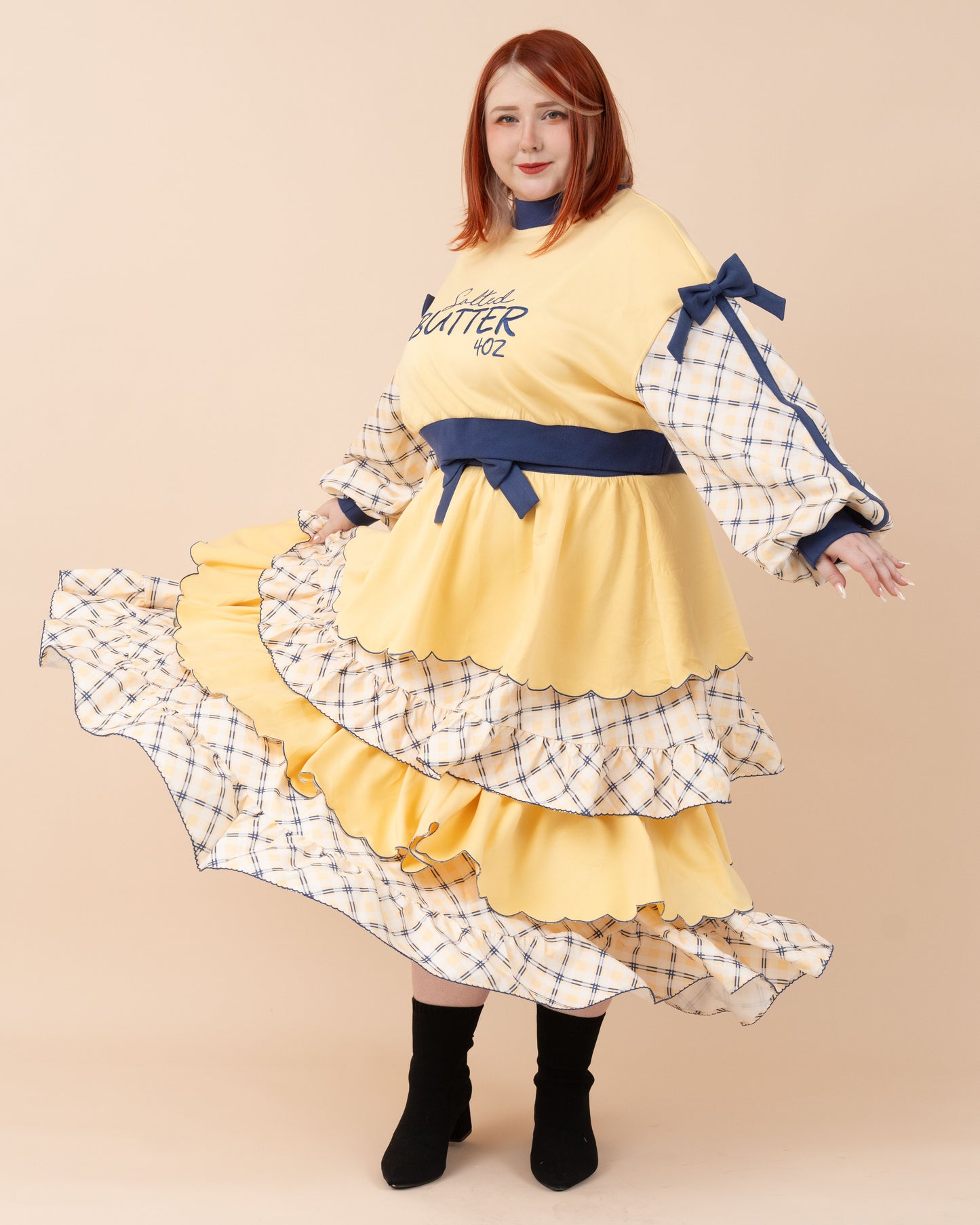 (Pre-Order) Layered Butter Skirt (Estimated Shipping Date September 30th)