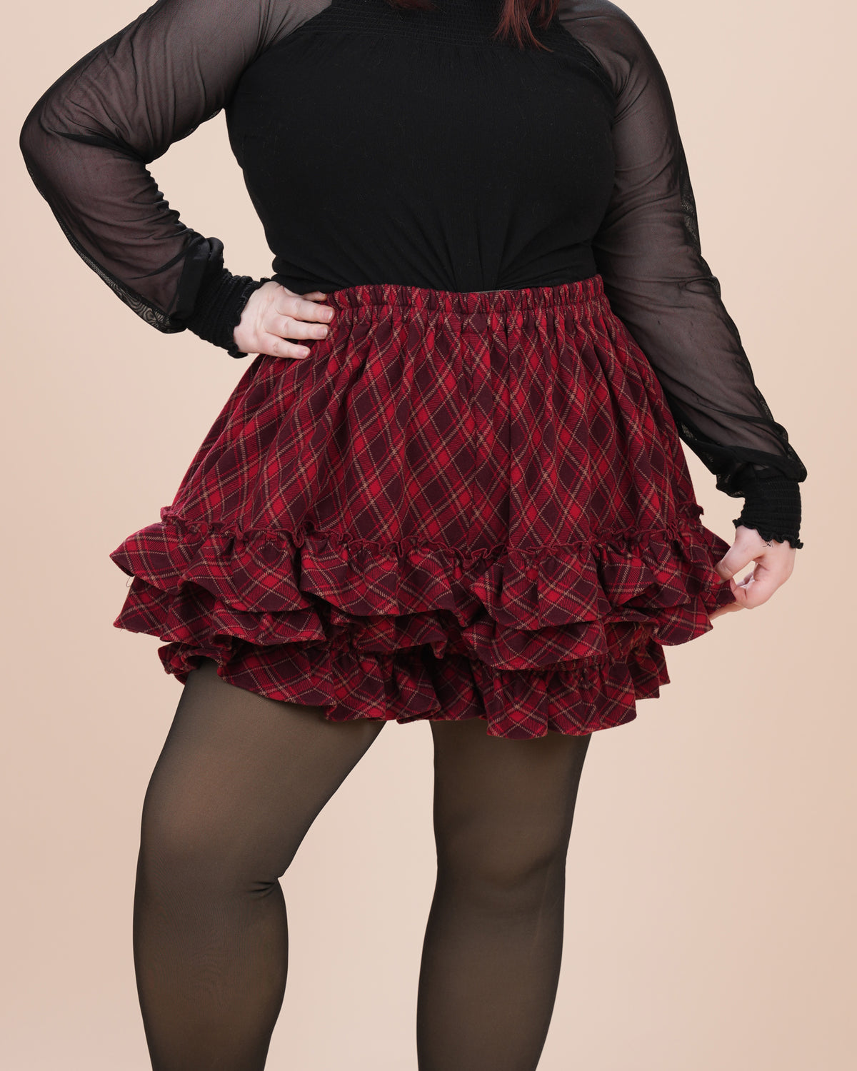 Fleur Bloomers in Winter Tartan (Pre-Order)