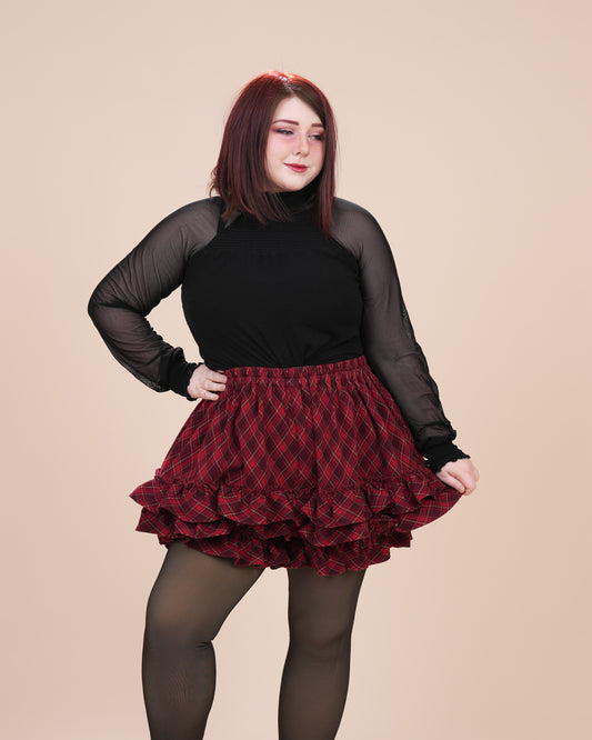 Fleur Bloomers in Winter Tartan (Pre-Order)