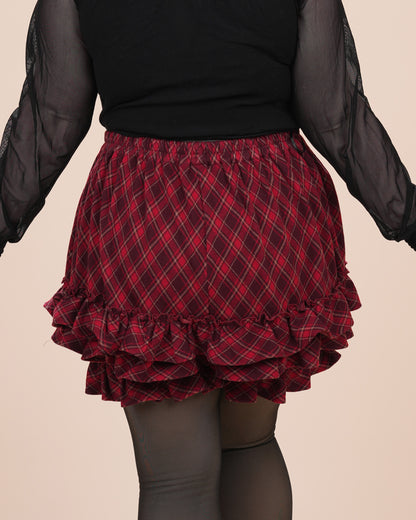 Fleur Bloomers in Winter Tartan (Pre-Order)