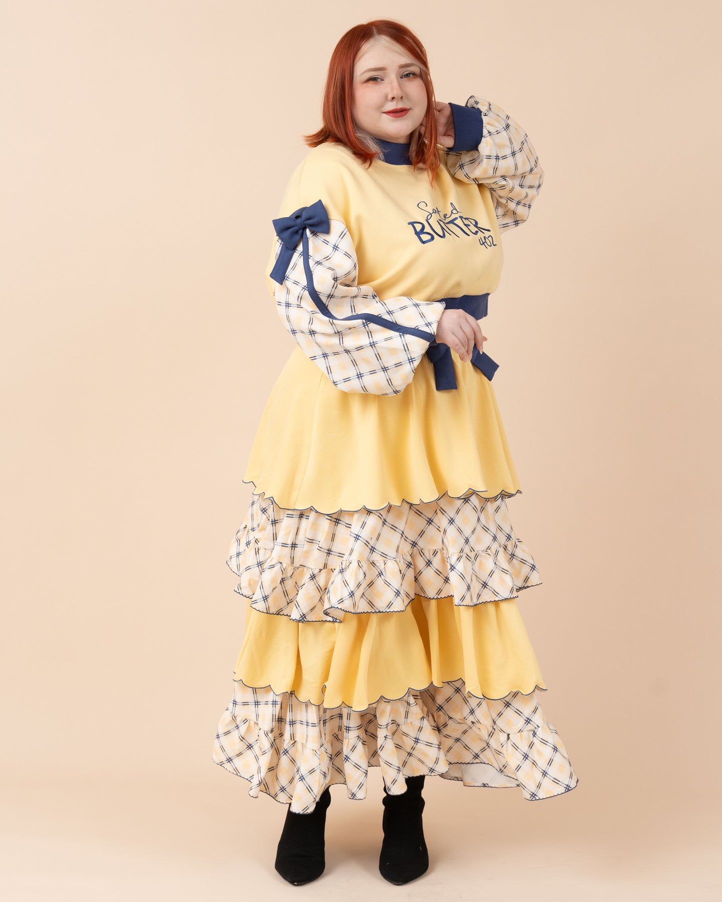 (Pre-Order) Layered Butter Skirt (Estimated Shipping Date September 30th)
