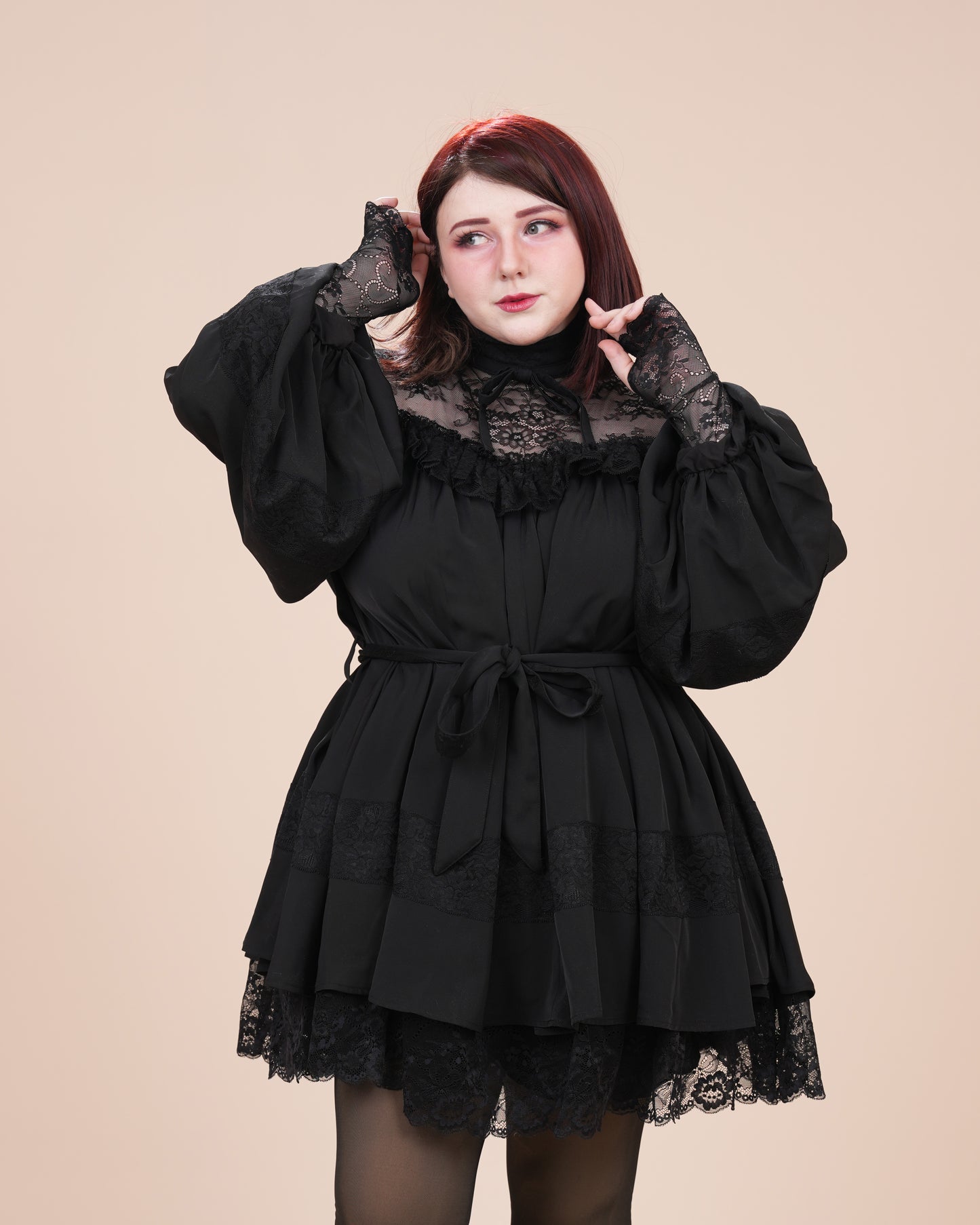 (Pre-Order) Goth Babydoll Dress