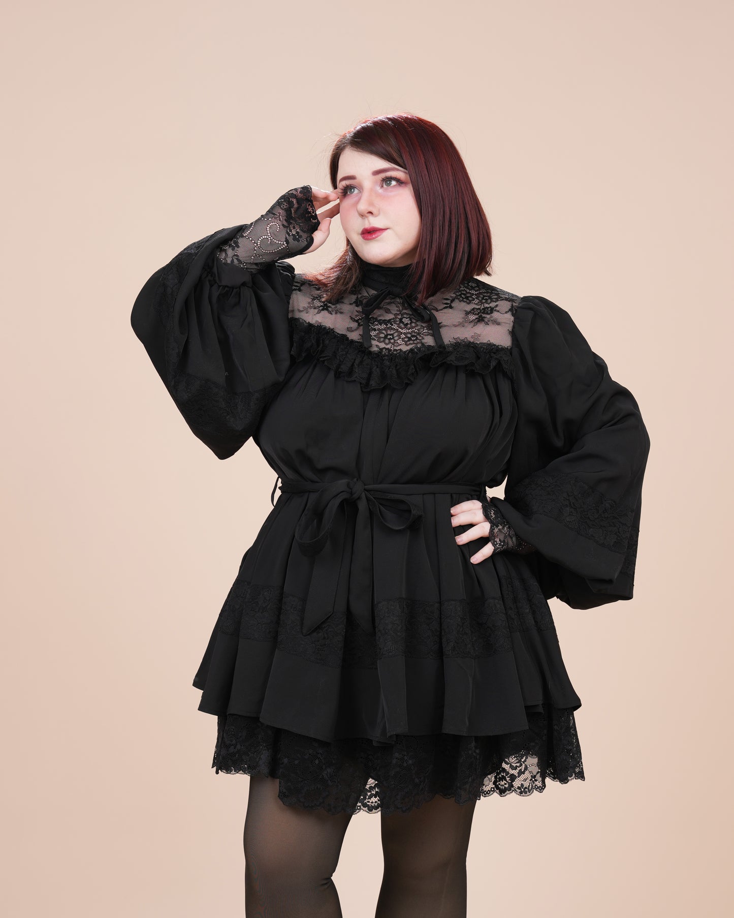 (Pre-Order) Goth Babydoll Dress