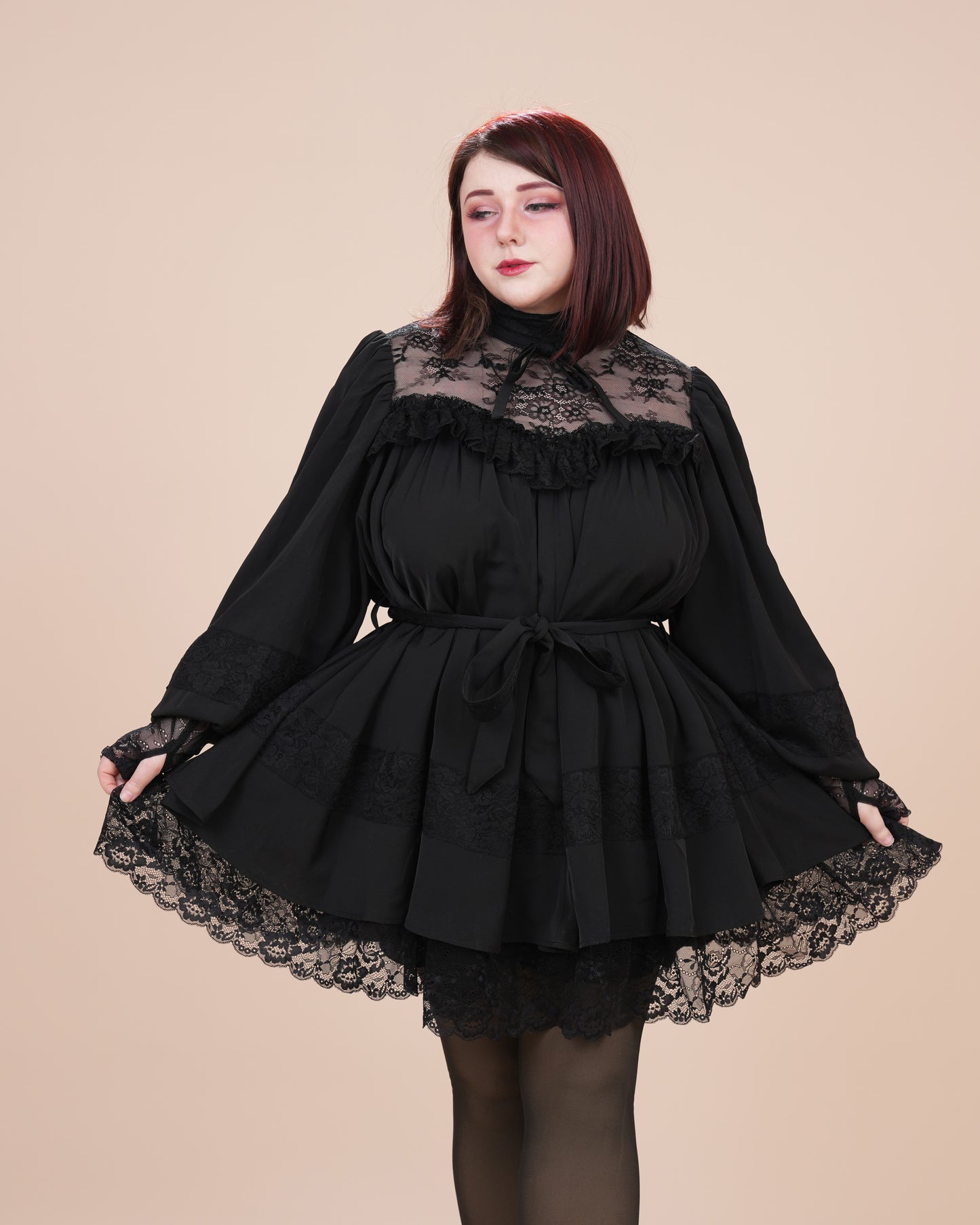 (Pre-Order) Goth Babydoll Dress