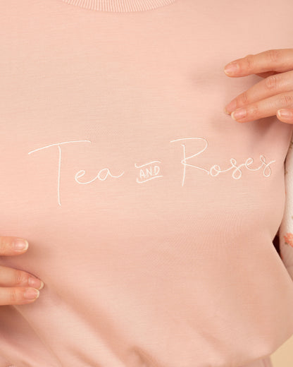 (Pre-Order) Tea & Roses Sweater (Estimated Shipping Date April 15th)
