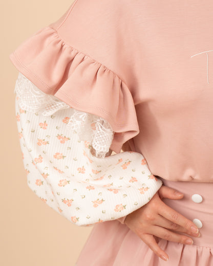 (Pre-Order) Tea & Roses Sweater (Estimated Shipping Date April 15th)