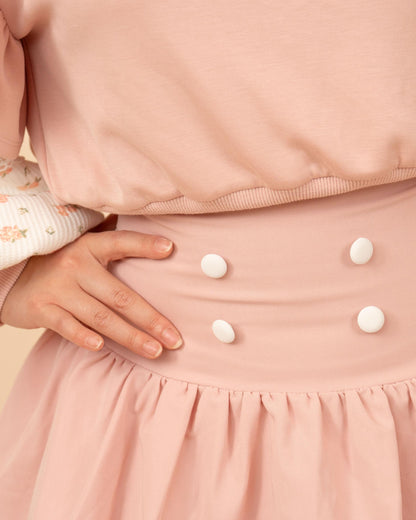 (Pre-Order) Tea & Roses Layered Skirt (Estimated Shipping Date April 15th)