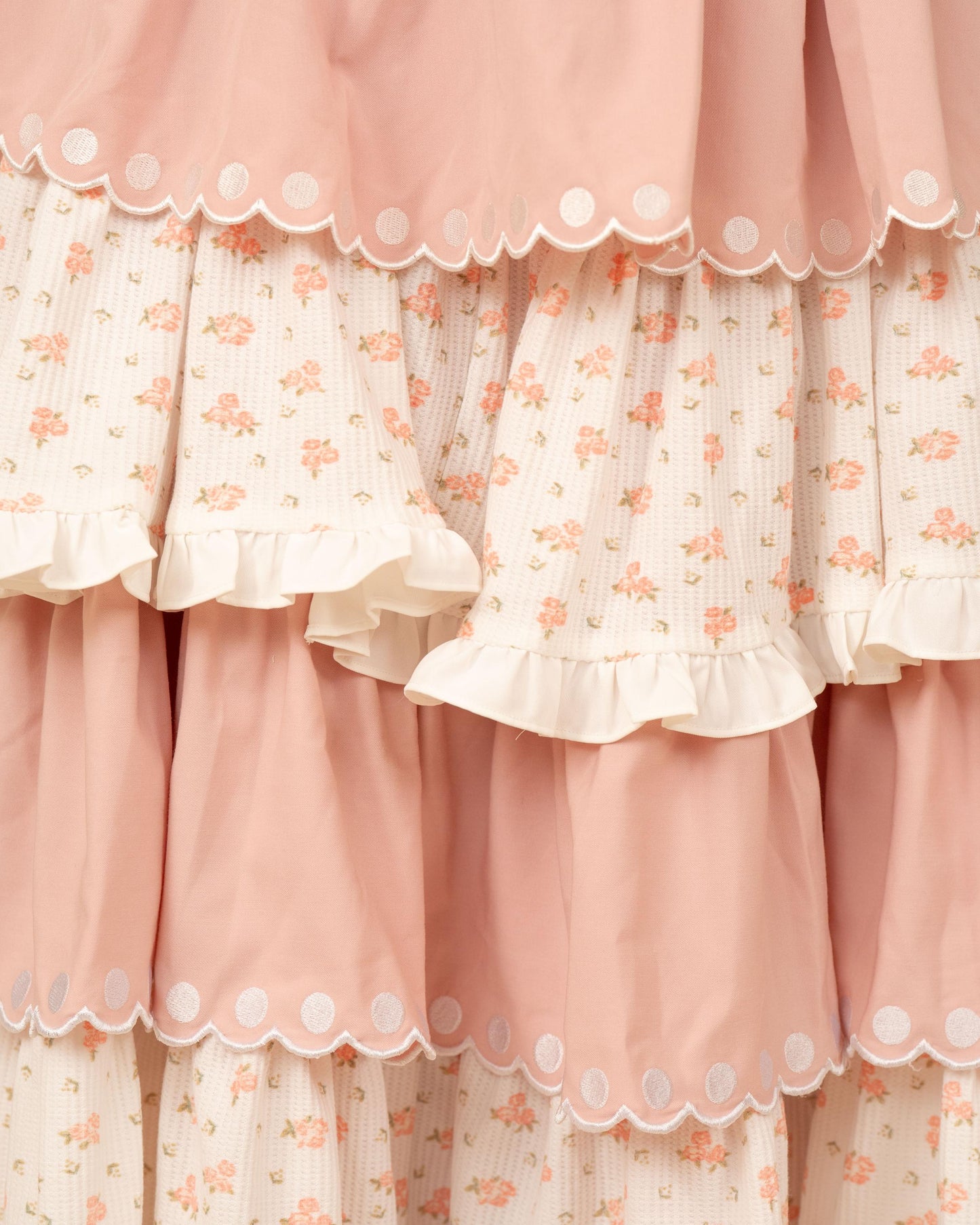 (Pre-Order) Tea & Roses Layered Skirt (Estimated Shipping Date April 15th)