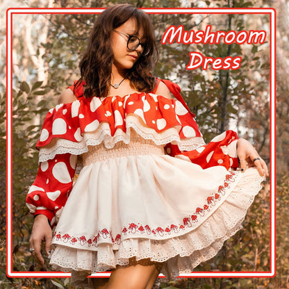 Mushroom Dress (Amanita) - Mochipan