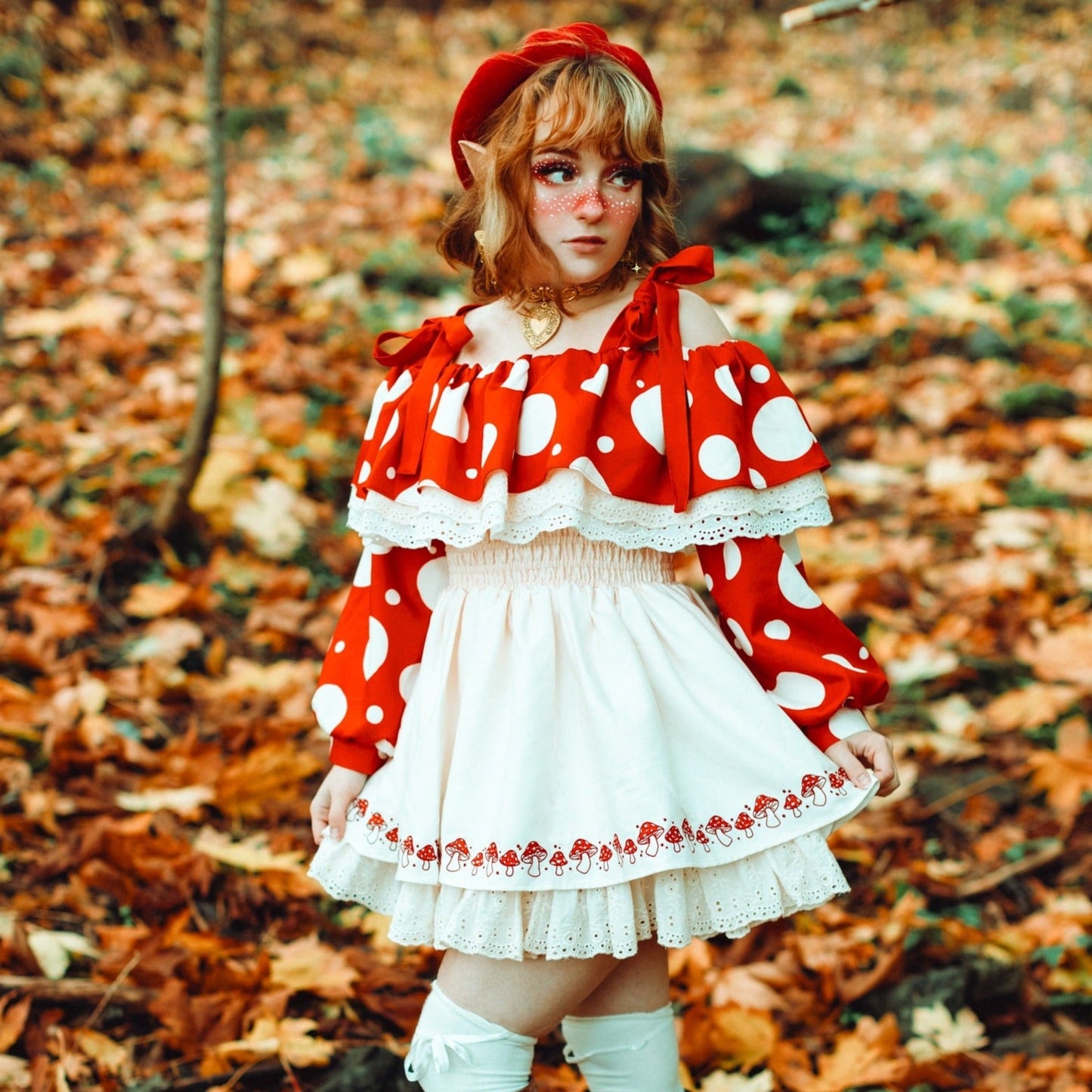 Mushroom Dress (Amanita) - Mochipan