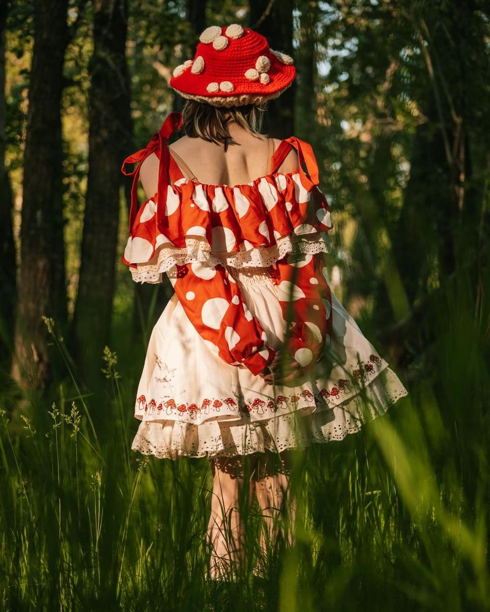 Mushroom Dress (Amanita) - Mochipan