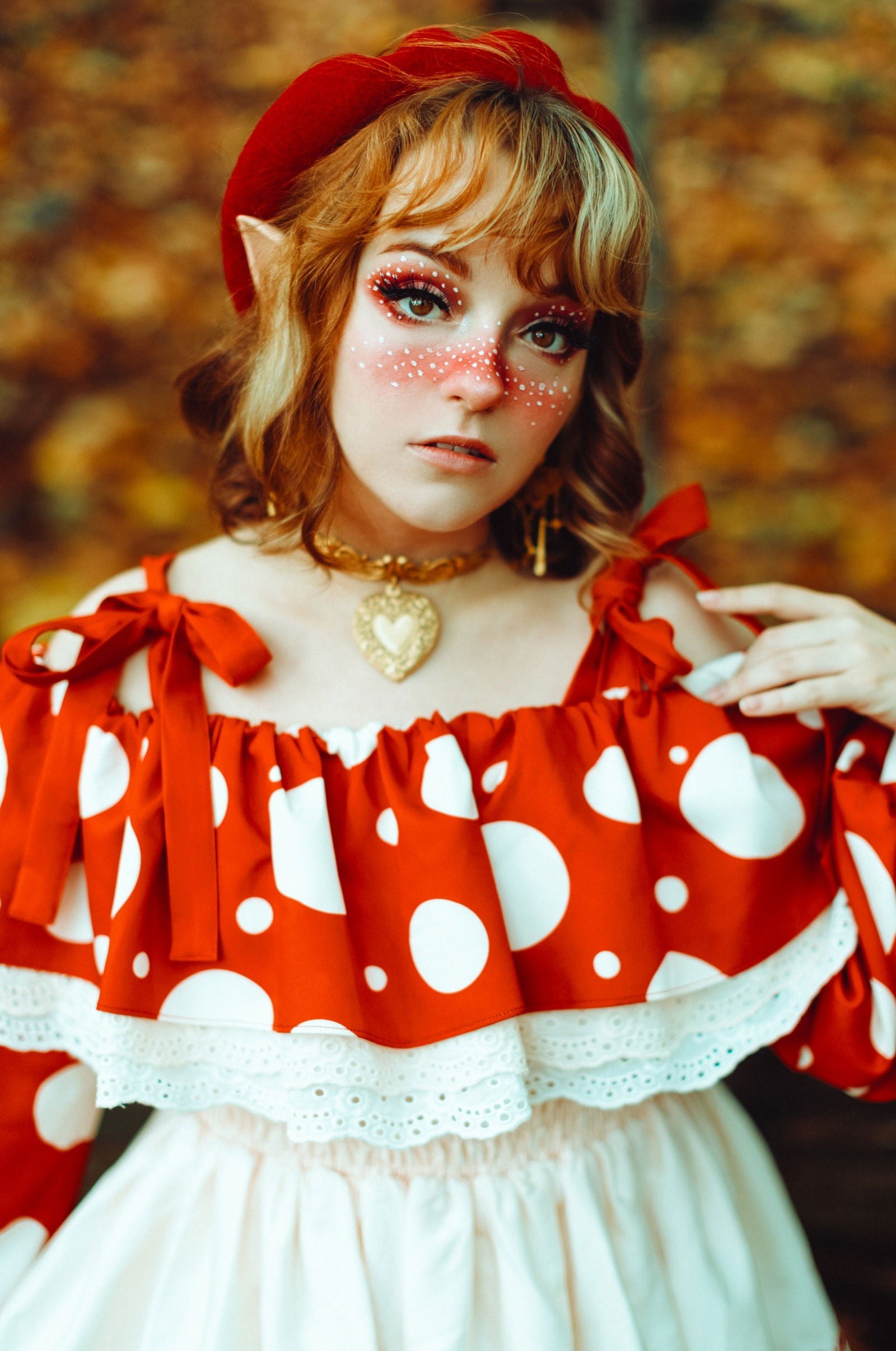 Enchanting Mushroom Dress Amanita