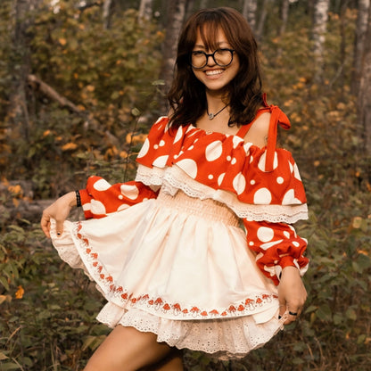 Mushroom Dress (Amanita) - Mochipan