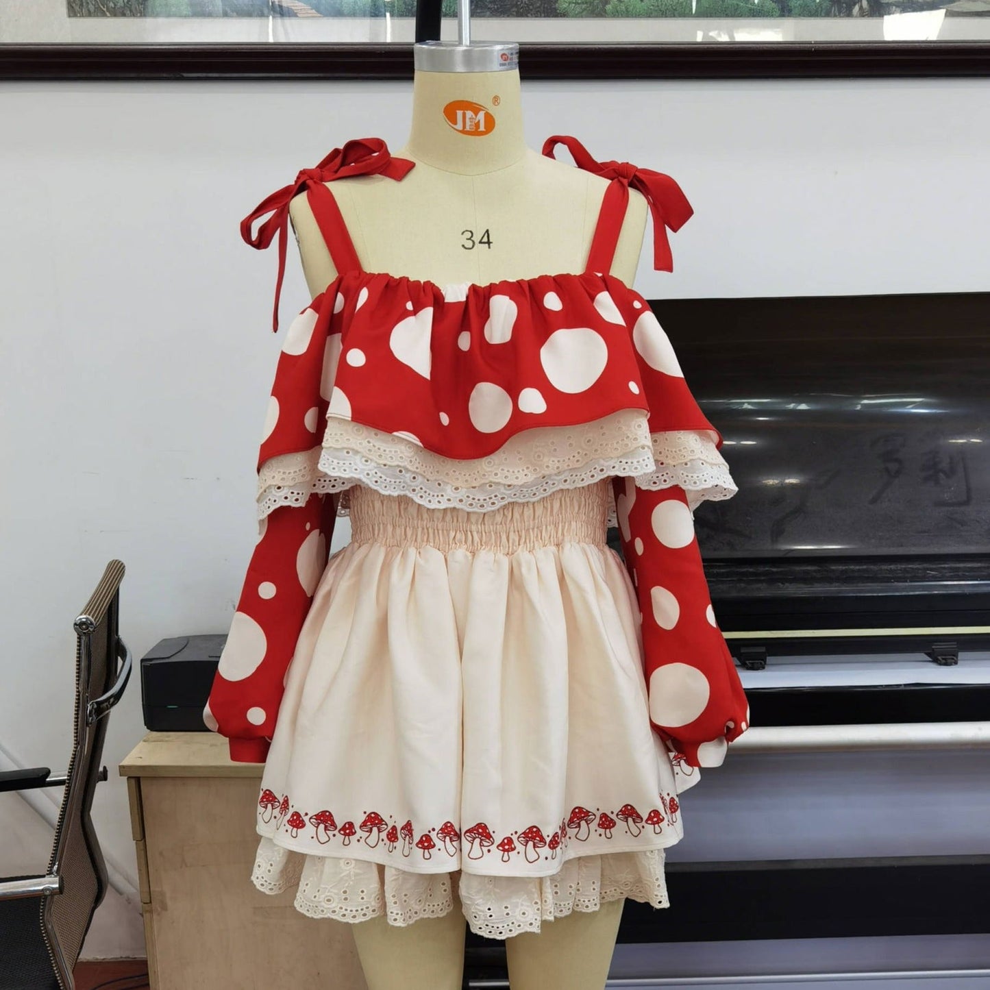 Mushroom Dress (Amanita) - Mochipan