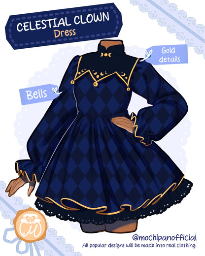 (Interest Check) Celestial Clown Dress