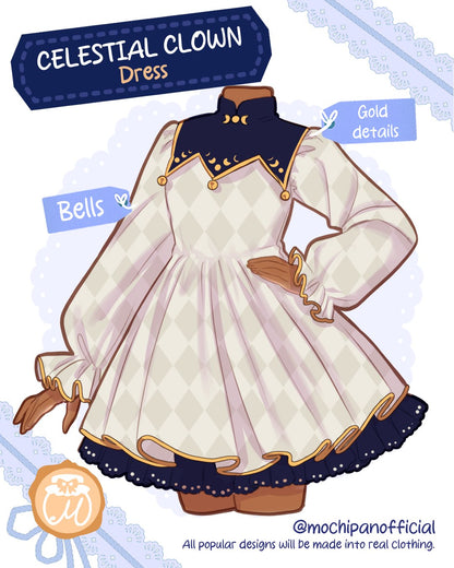 (Interest Check) Celestial Clown Dress