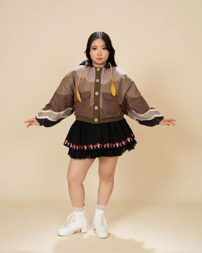 (Pre-Order CLOSED) Peacock Moth Cropped Jacket (ESD August 30th - September 30th, 2026)