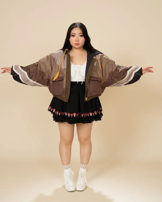 (Pre-Order CLOSED) Peacock Moth Cropped Jacket (ESD August 30th - September 30th, 2026)