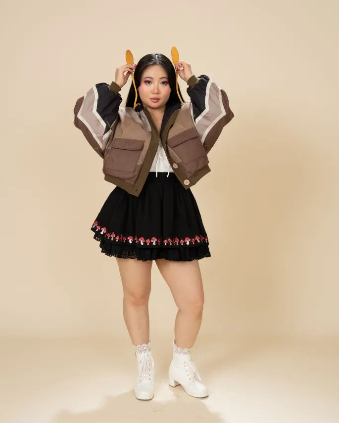 (Pre-Order CLOSED) Peacock Moth Cropped Jacket (ESD August 30th - September 30th, 2026)