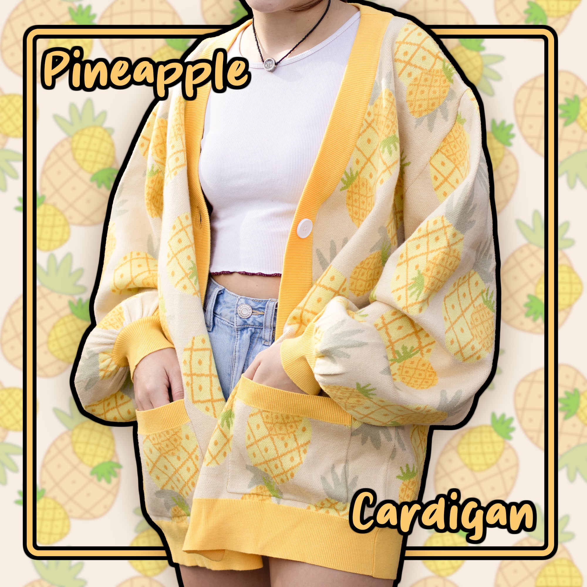 (Pre-Order) Pineapple Cardigan (Round 2)