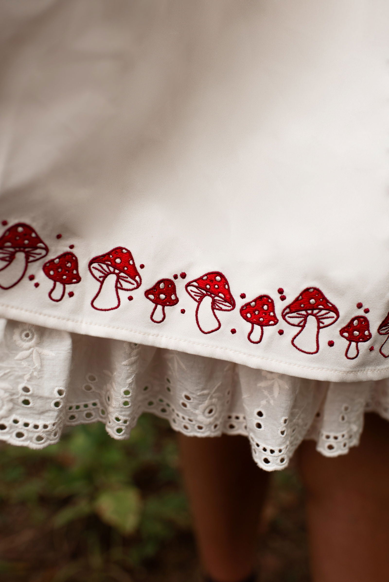 (Pre-Order) Long Mushroom Dress - Mochipan