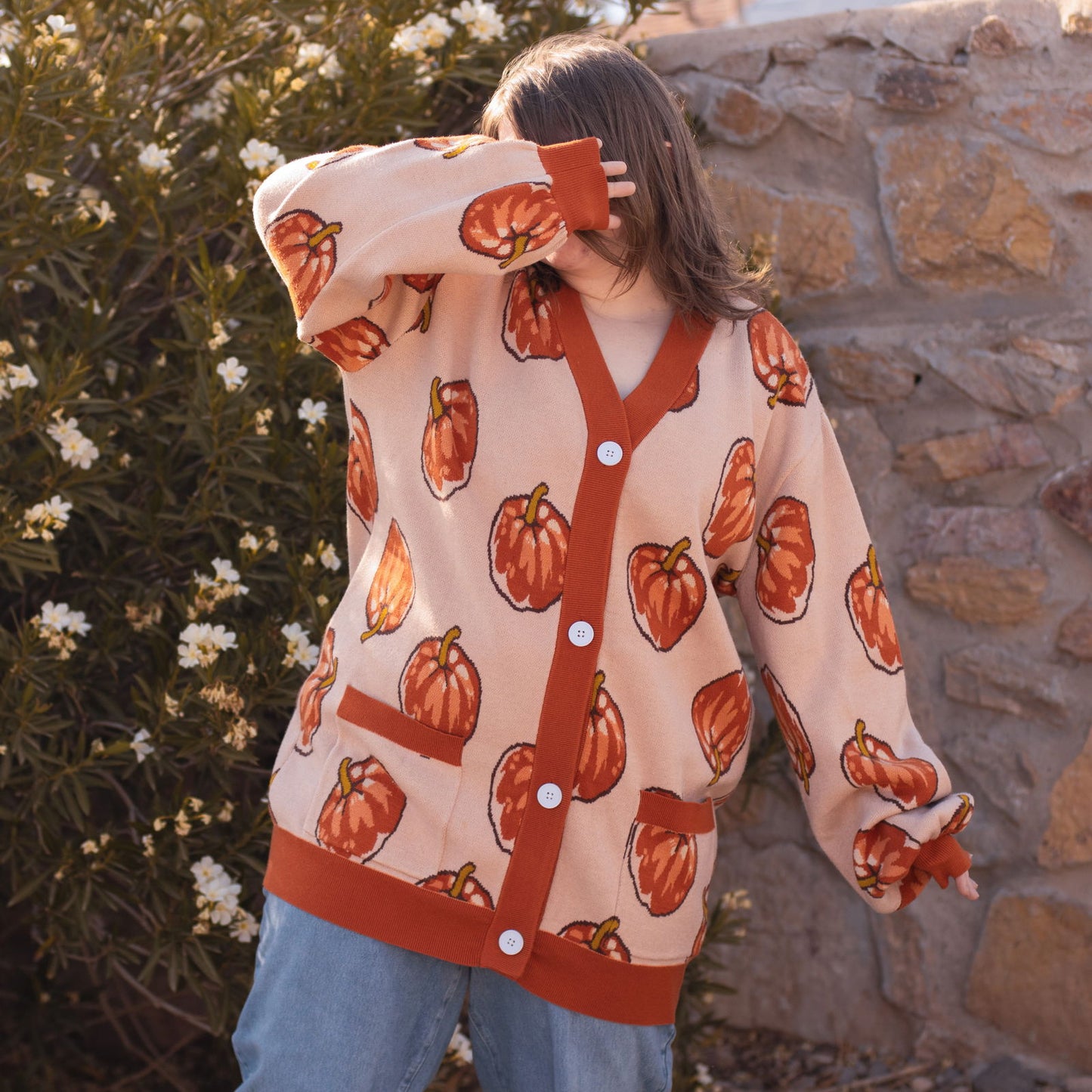 (Pre-Order) Pumpkin Cardigan - Mochipan