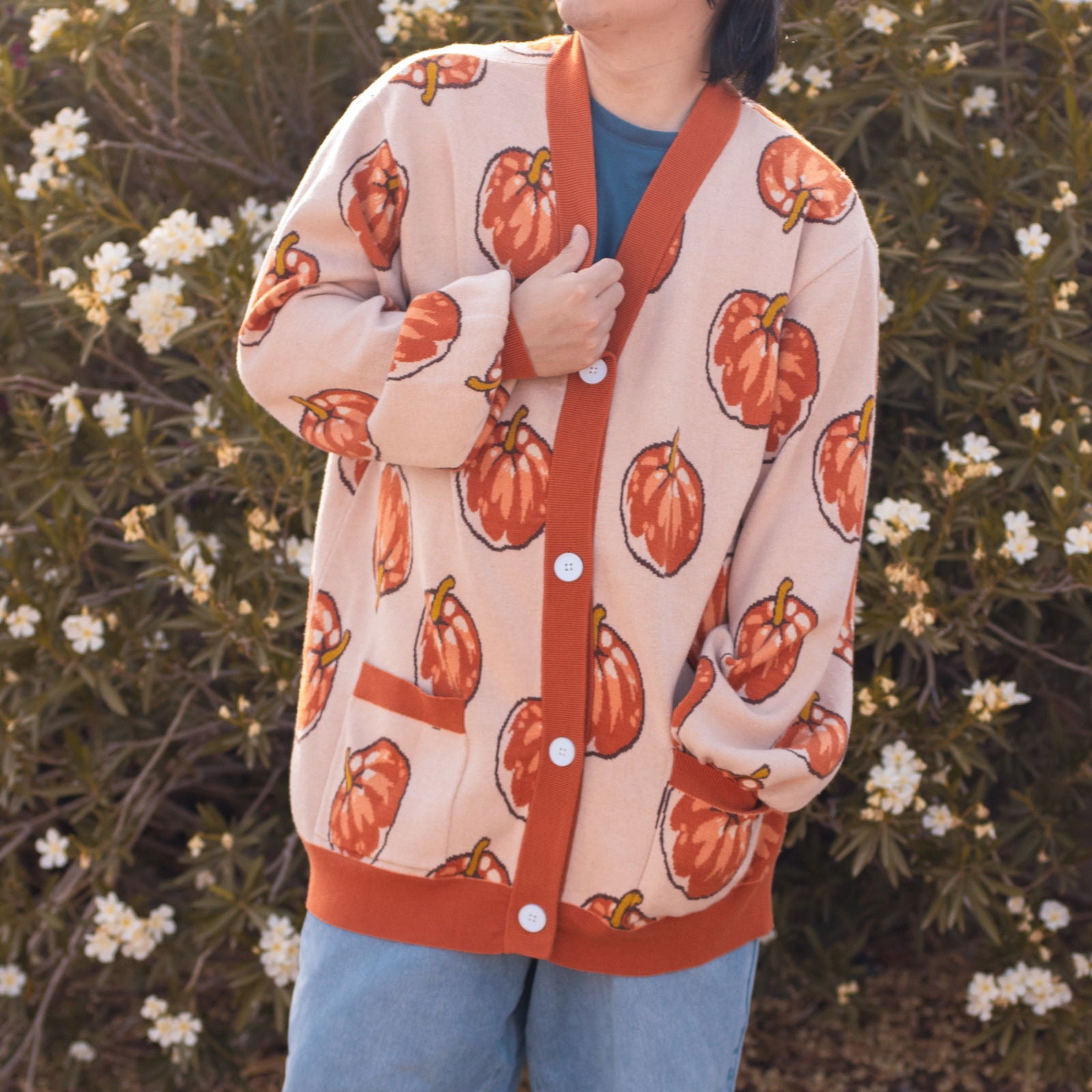 (Pre-Order) Pumpkin Cardigan - Mochipan