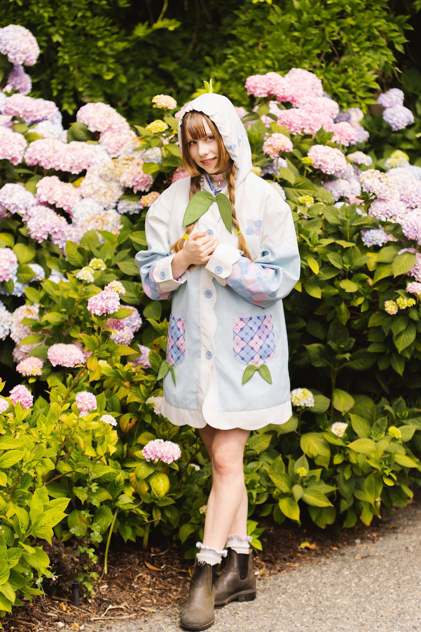 Hydrangea Raincoat (Pre-Order) (Coming Soon)