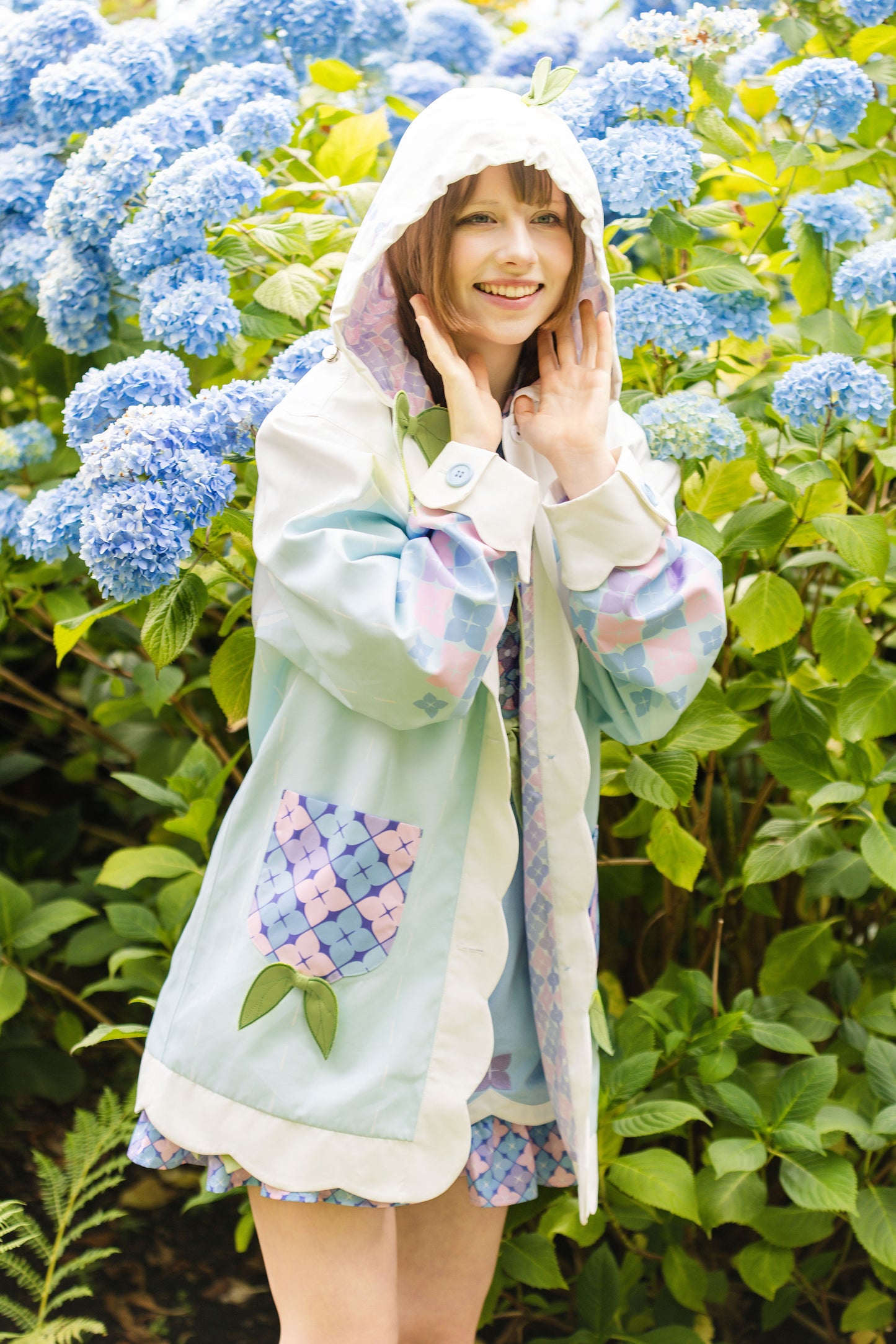 Hydrangea Raincoat (Pre-Order) (Coming Soon)