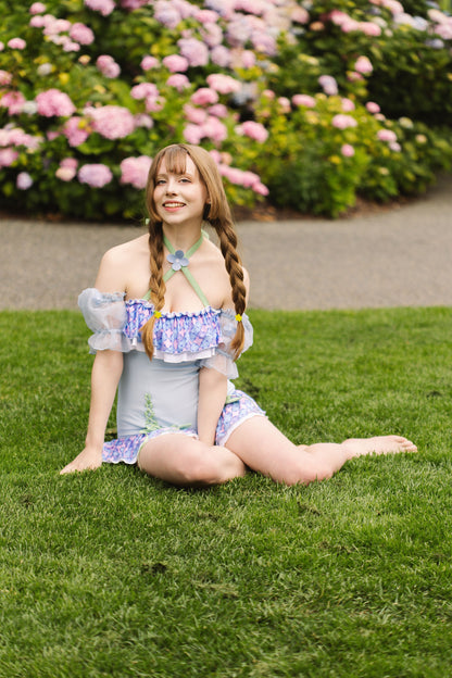 Hydrangea One-Piece Swimsuit (Pre-Order)