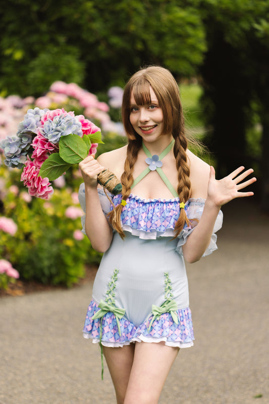 Hydrangea One-Piece Swimsuit (Pre-Order) (Coming Soon)