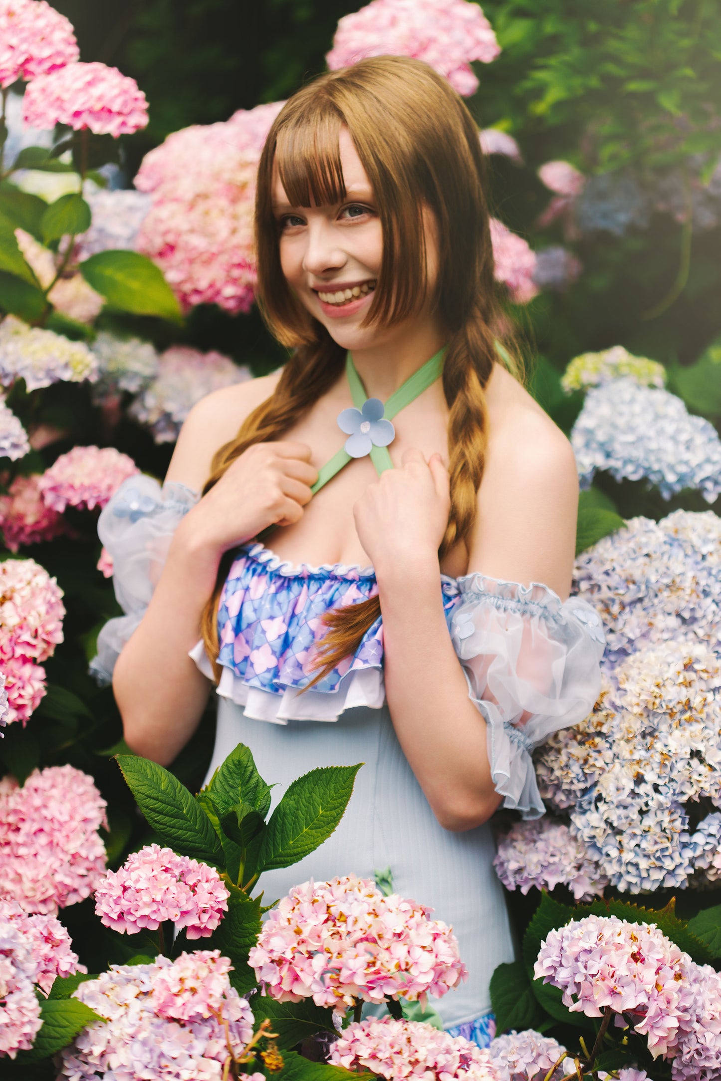 Hydrangea One-Piece Swimsuit (Pre-Order)