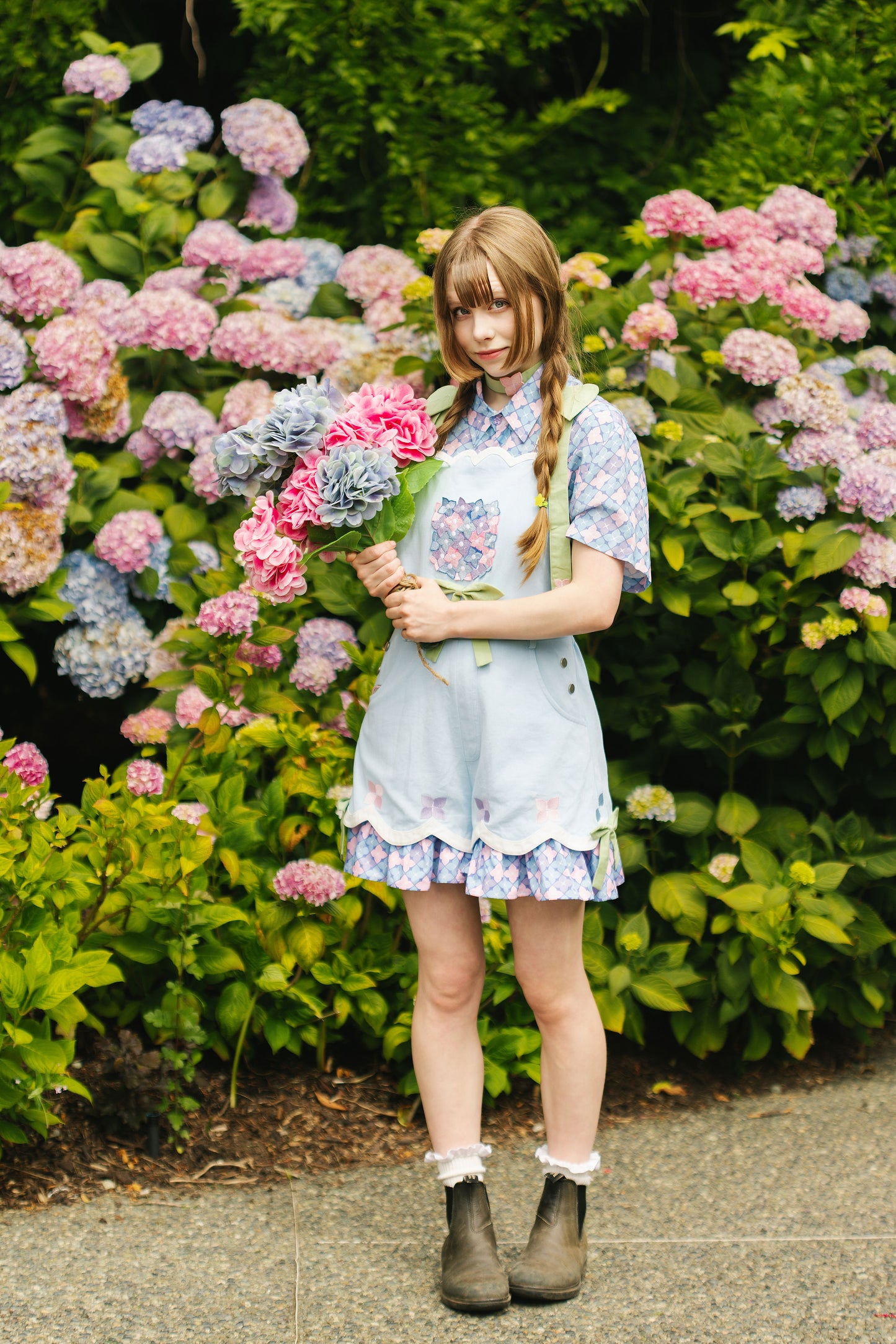 Hydrangea Overalls (Pre-Order) (Coming Soon)