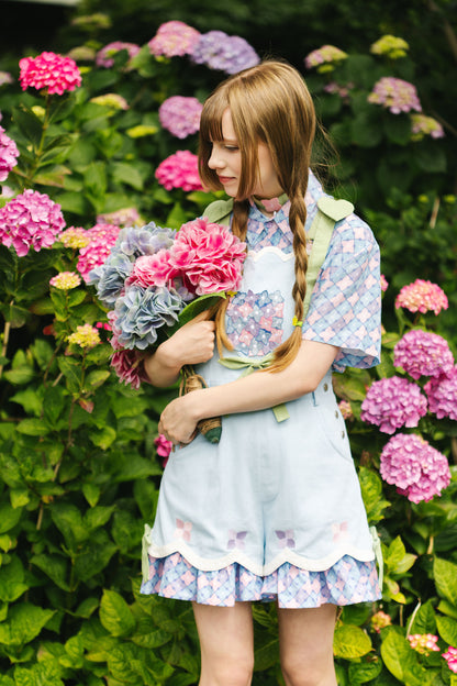 Hydrangea Overalls (Pre-Order) (Coming Soon)