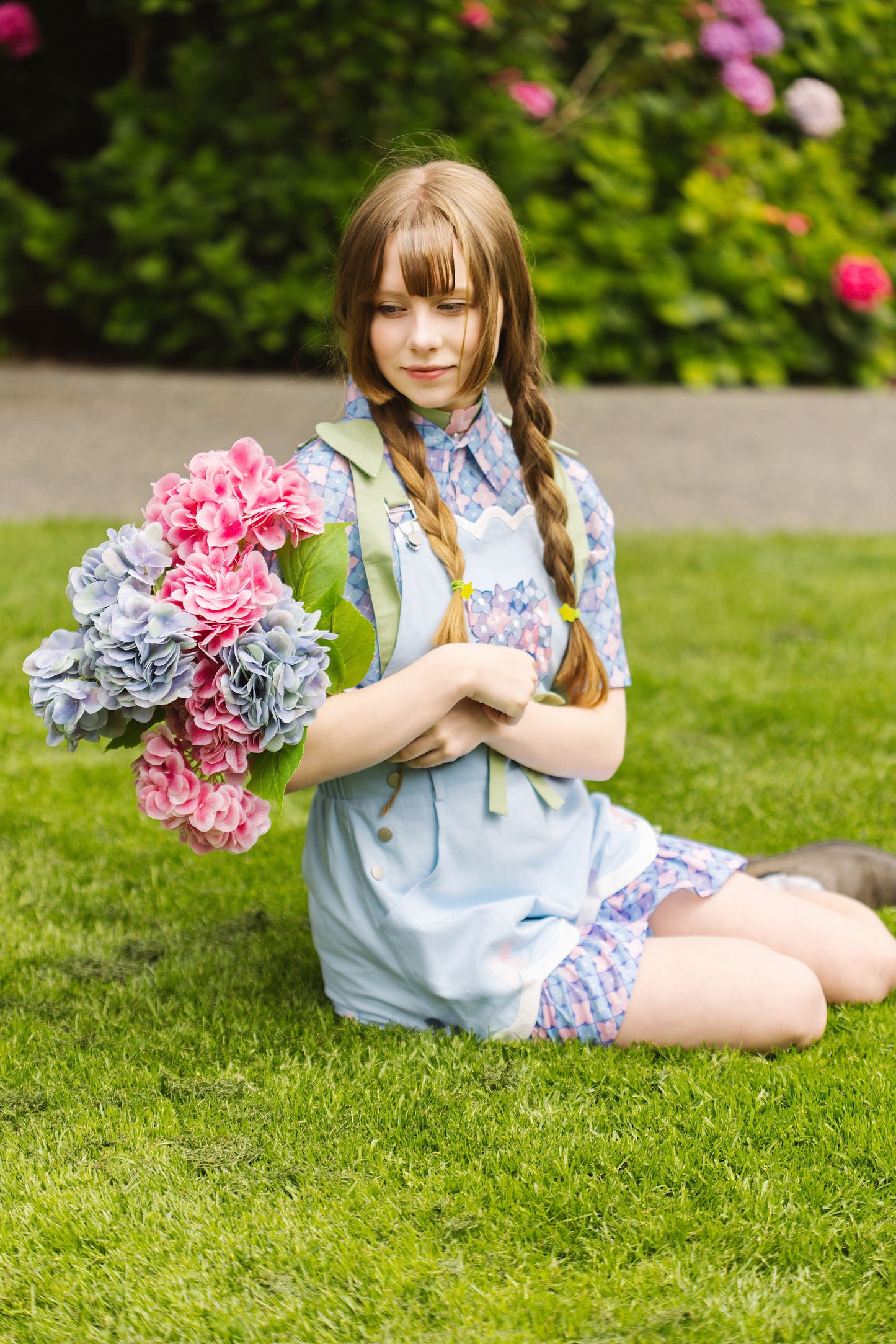 Hydrangea Overalls (Pre-Order) (Coming Soon)