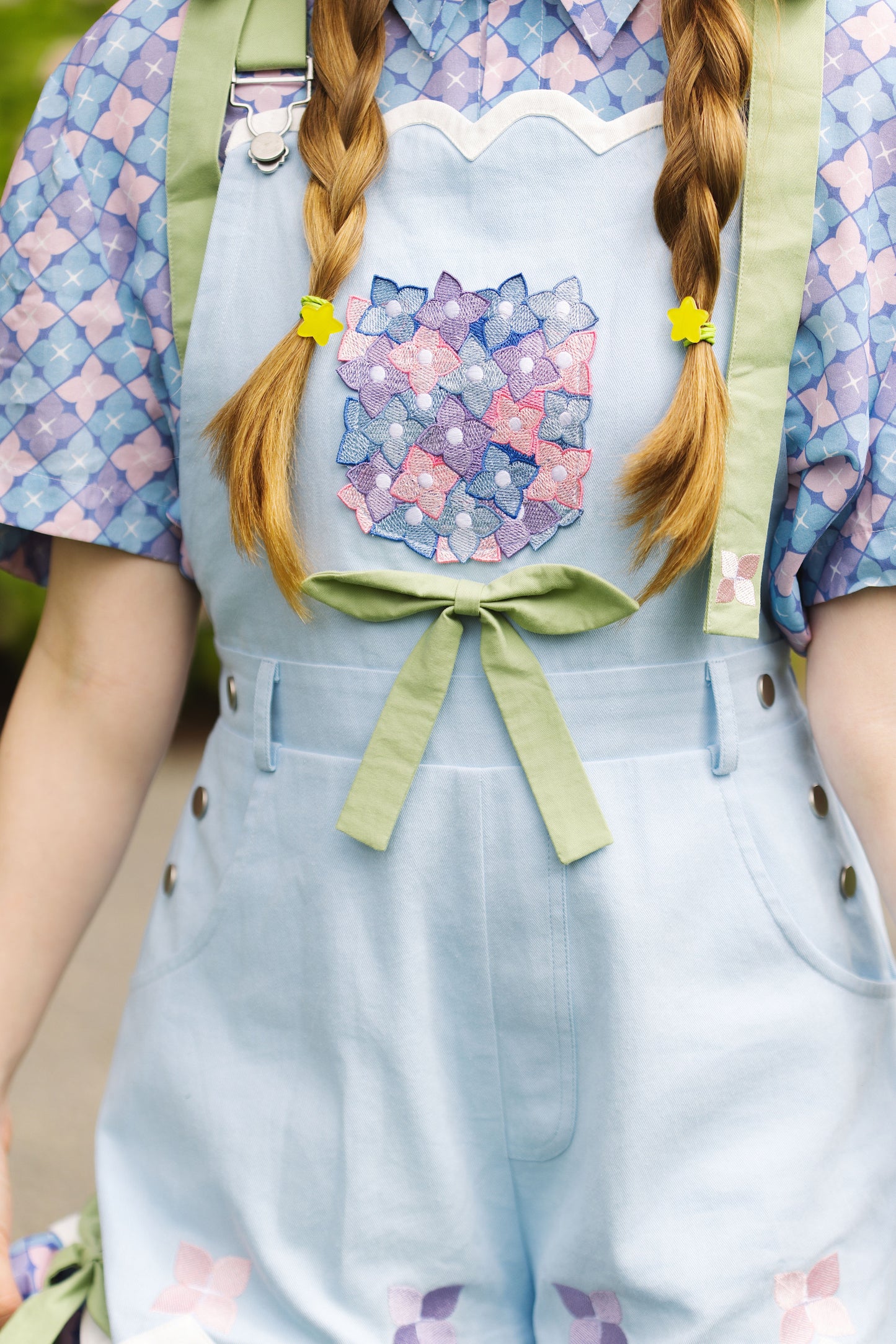 Hydrangea Overalls (Pre-Order) (Coming Soon)
